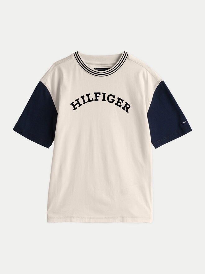 Tommy Hilfiger Tommy Hilfiger Camiseta Monotype Graphic KB0KB09360 Beis Regular Fit