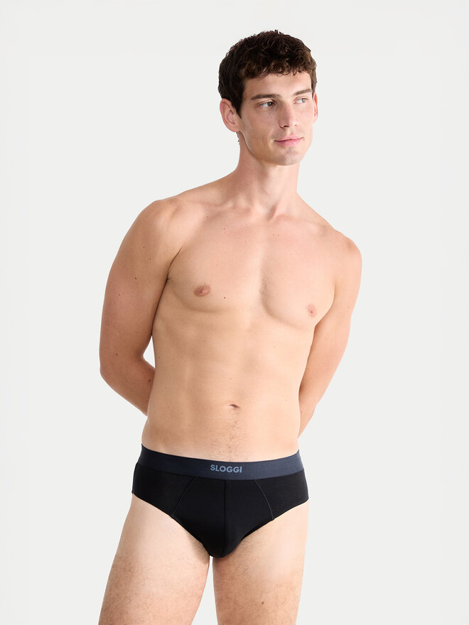 Sloggi Sloggi Set od 2 para slip gaćica 10222378 Crna