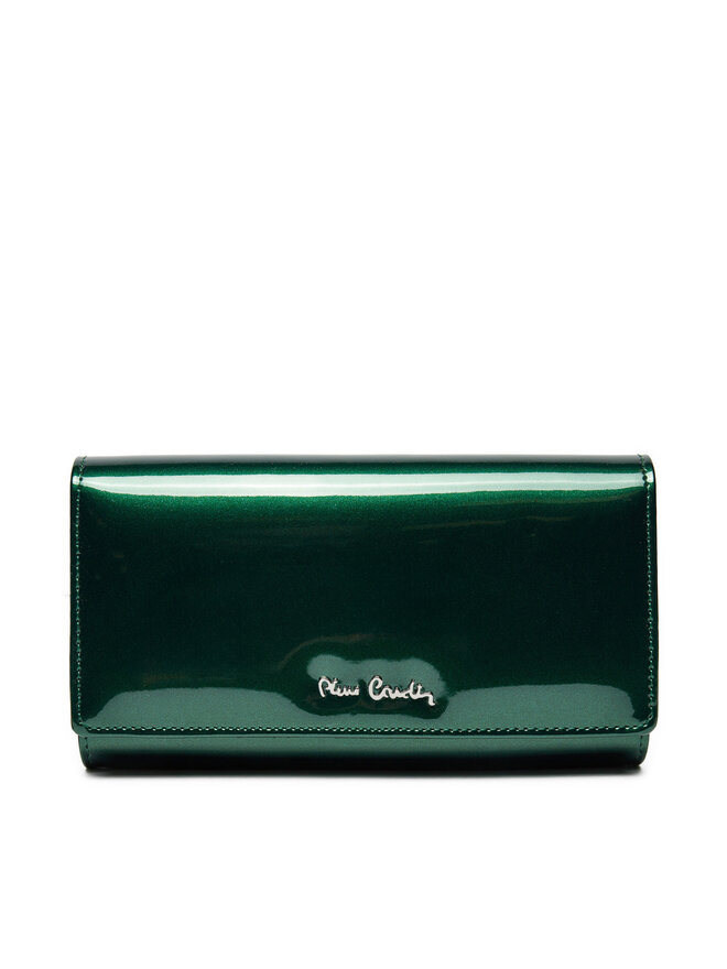 Pierre Cardin Liels sieviešu maks Pierre Cardin 07 SHINY 102 Zaļš