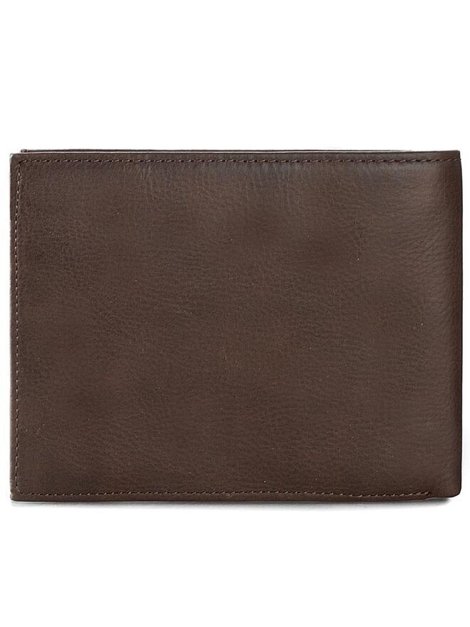 Tommy Hilfiger Duży Portfel Męski Tommy Hilfiger Johnson Cc Flap And Coin Pocket AM0AM00660/82566 Brązowy