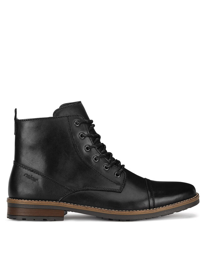 Rieker Schnürschuhe Rieker 33205-00 Schwarz