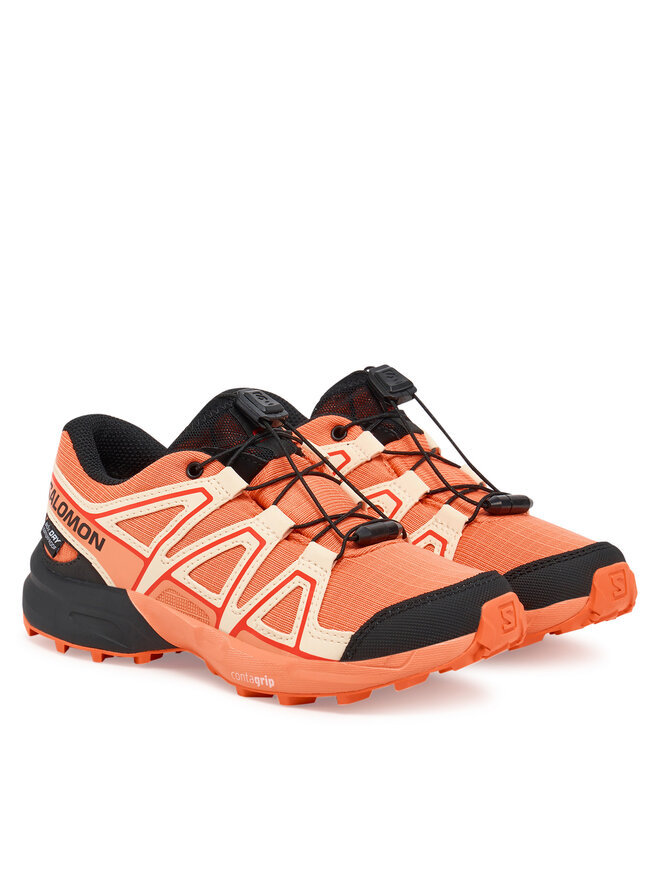Salomon Trekingová obuv Salomon Speedcross Waterproof L47733600 Oranžová