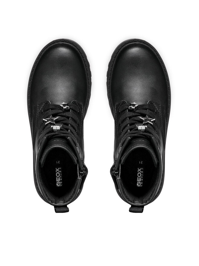 Geox Botas altas Geox Jr Casey J9420G 054EW C9244 M Negro