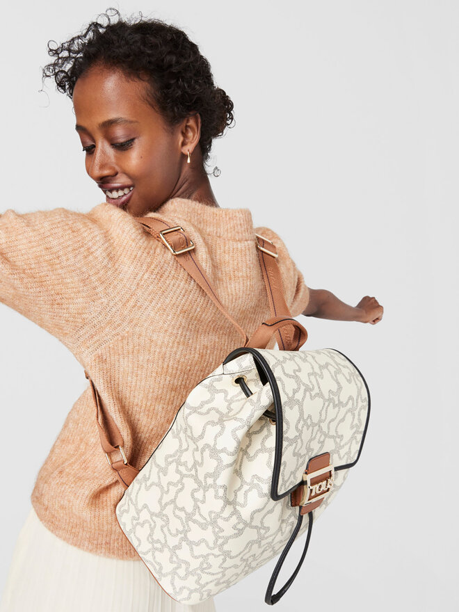 TOUS Рюкзак TOUS Mochila New K Icon 2001582960 Бежевий
