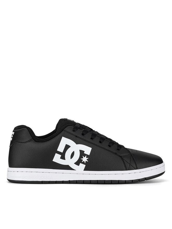 DC Sneakersy DC GAVELER SN ADYS100574-BKW Čierna