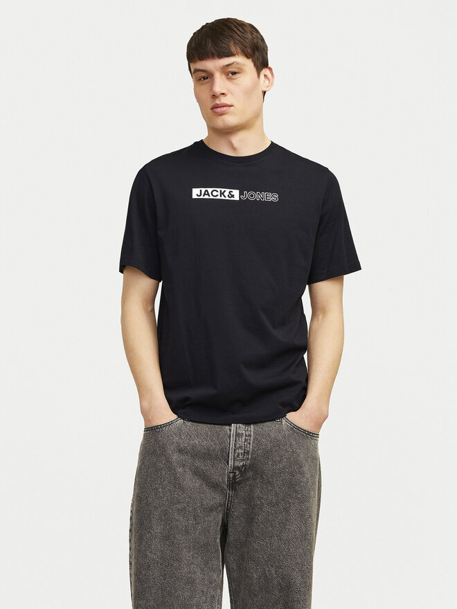 Jack&Jones Jack&Jones T-Shirt Corp 12233999 Schwarz Standard Fit