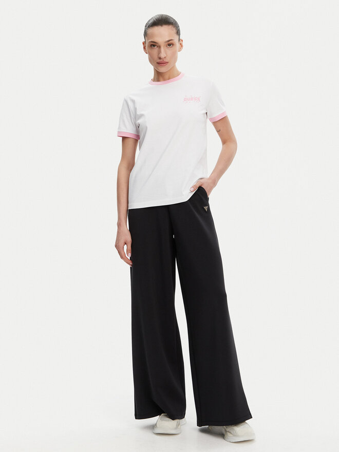 Guess Guess Marškinėliai V5GI11 I3Z14 Balta Regular Fit