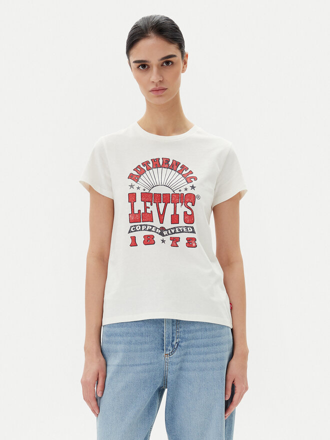 Levi's® Levi's® T-Shirt Perfect 17369-3024 Λευκό Standard Fit