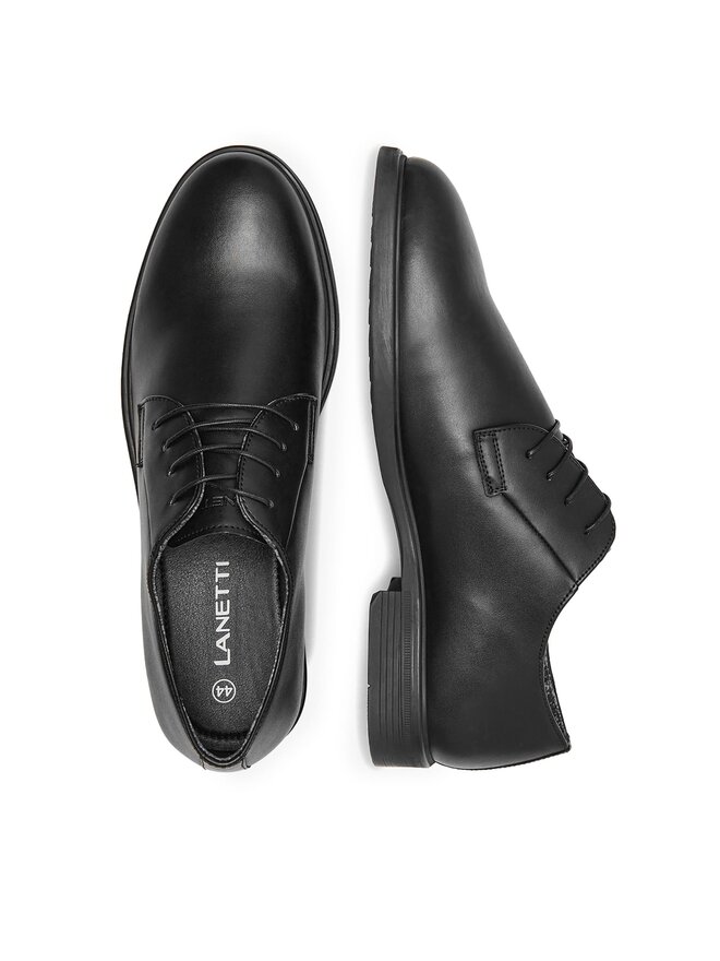 Lanetti Halbschuhe Lanetti DURAIN-19S MI08 Schwarz