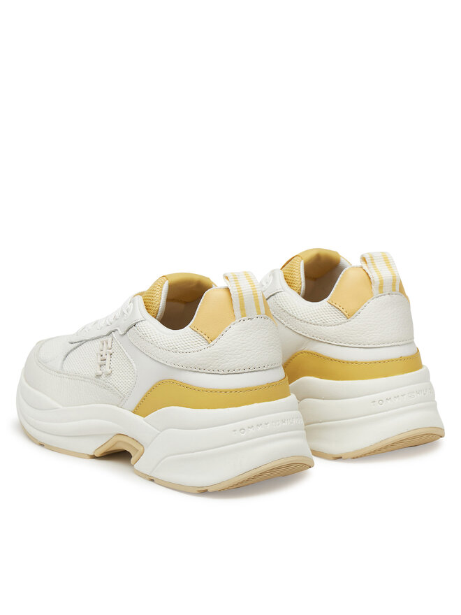 Tommy Hilfiger Αθλητικά Tommy Hilfiger Th Chunky Runner FW0FW08474 Λευκό