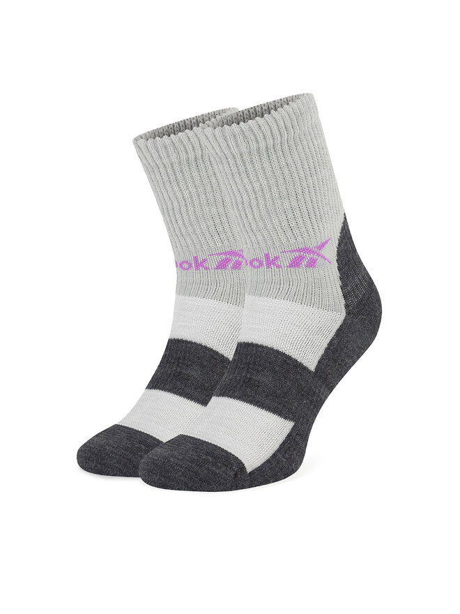 Reebok Дълги чорапи unisex Reebok R0552-SS24 (1-pack) Сив
