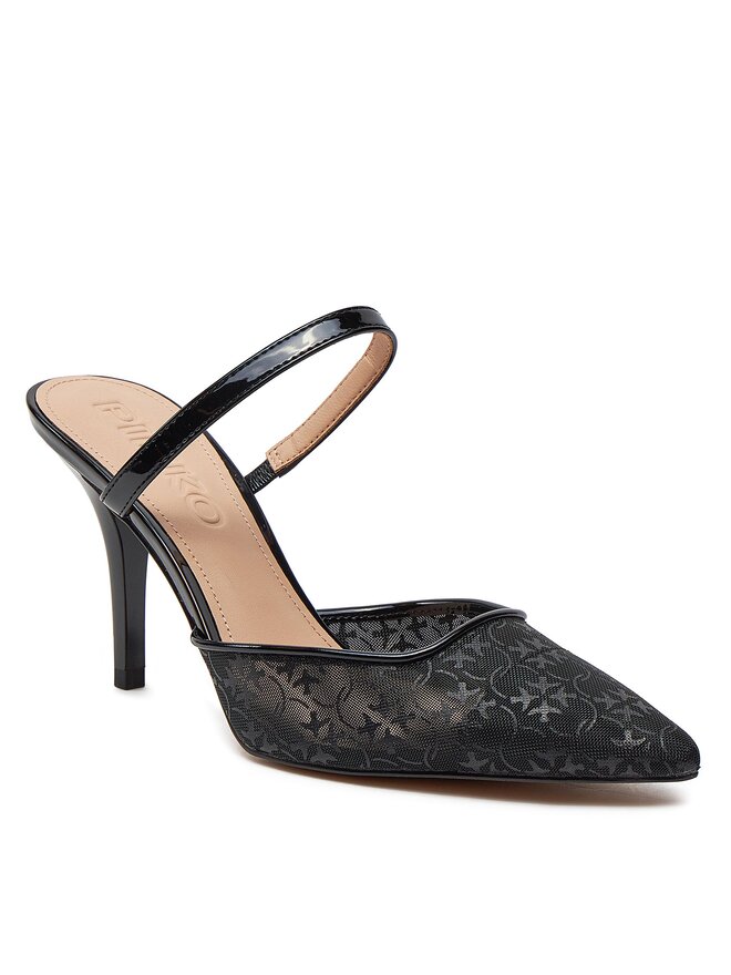 PINKO Klapki Pinko Lucy 03 SD0033 T008 Czarny