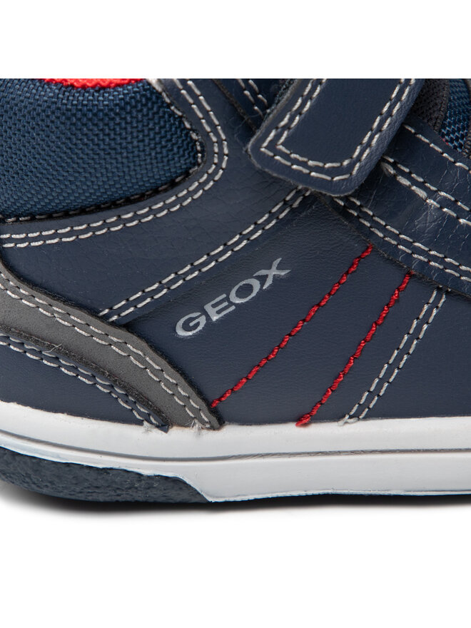 Geox Kotníková obuv Geox B Flick B.A B1637A 054FU C0735 M Tmavomodrá