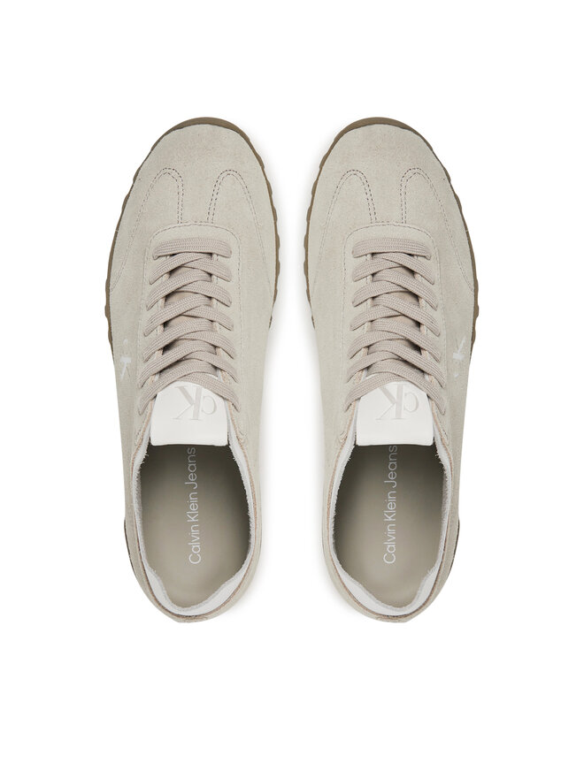 Calvin Klein Jeans Sportcipők Calvin Klein Jeans Low Profile Runner Mg Sue YW0YW01898 Bézs