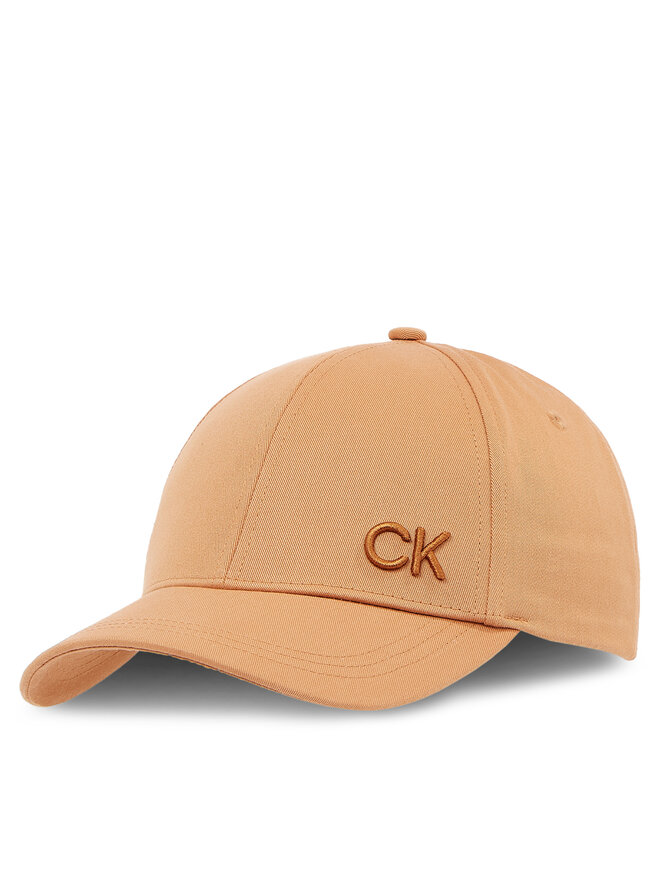 Calvin Klein Шапка с козирка Calvin Klein K60K612000 Бежов