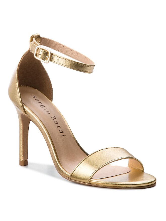 Sergio Bardi Sandały Sergio Bardi Erbezzo SS127303918KD Złoty