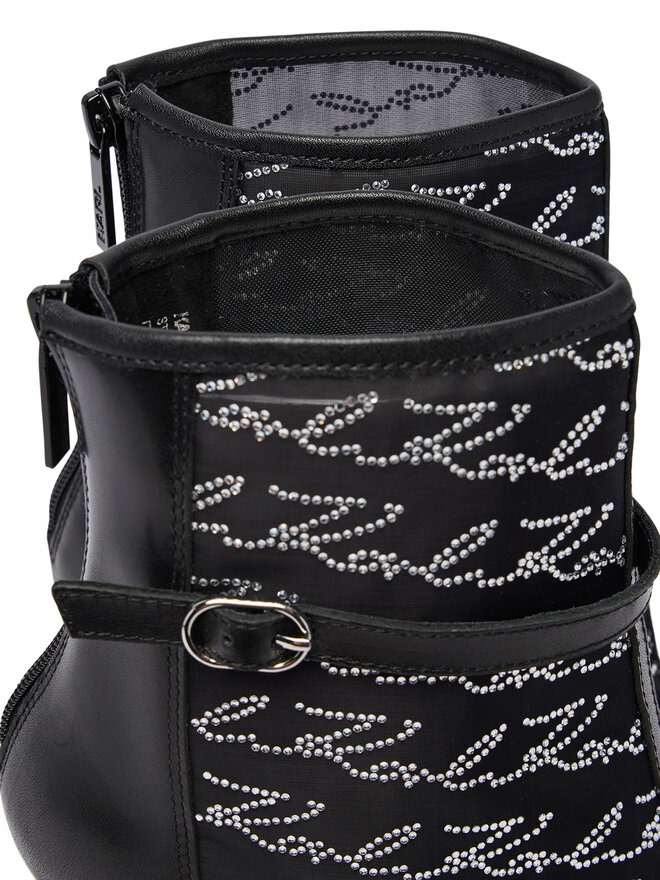 KARL LAGERFELD Stiefeletten KARL LAGERFELD Sarabande KL30976 Schwarz