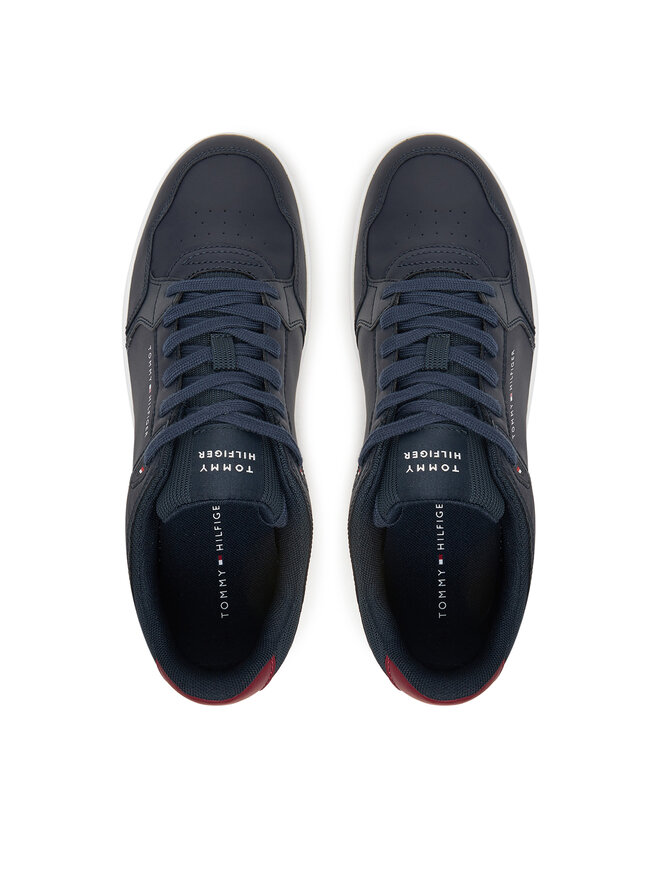 Tommy Hilfiger Sneakers Tommy Hilfiger Basket Core Lite Lth Mix FM0FM05518 Dunkelblau