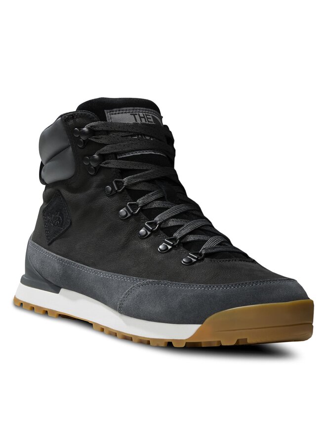 The North Face Παπούτσια πεζοπορίας The North Face M Back-To-Berkeley Iv Leather WpNF0A817QKT01 Μαύρο