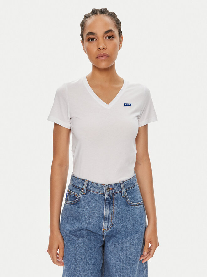 HUGO Hugo T-Shirt Classic 50513667 Weiß Regular Fit