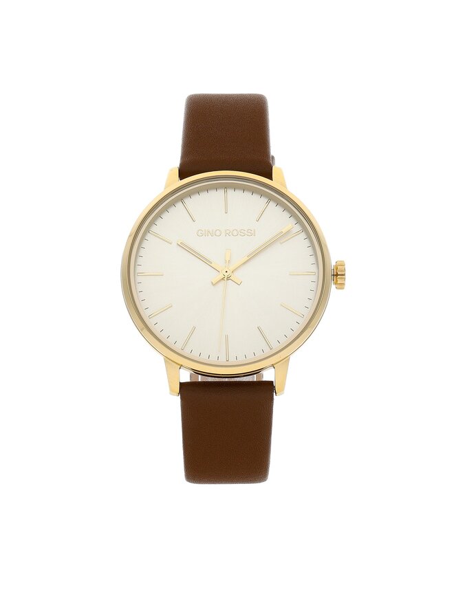 GINO ROSSI Годинник Gino Rossi 01010901020 Коричневий