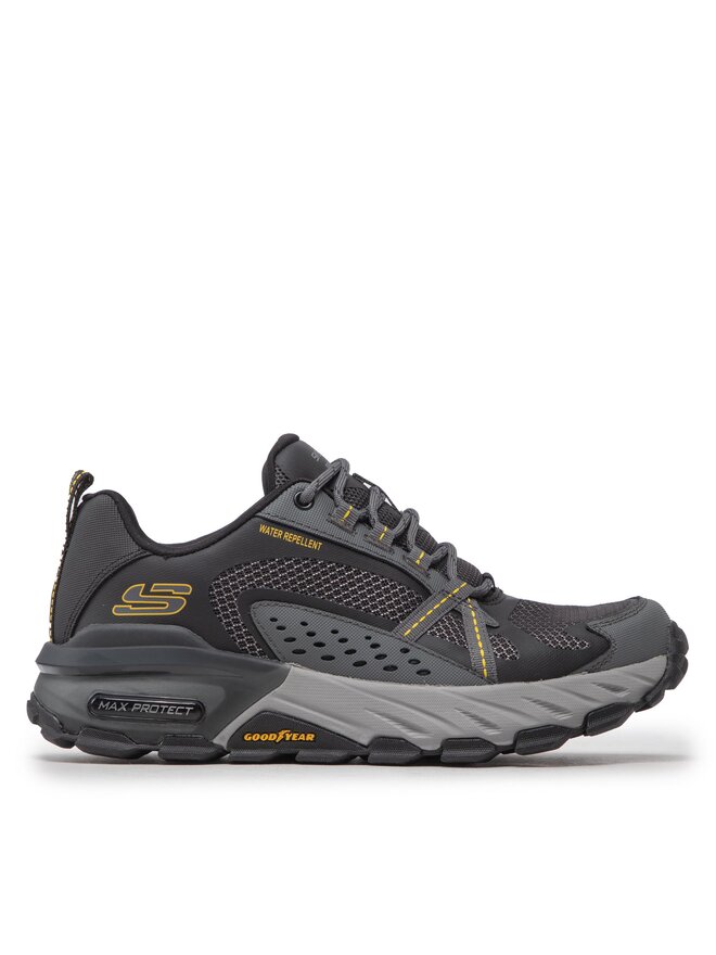 Skechers Sneakersy Skechers Max Protect 237303/BKCC Sivá