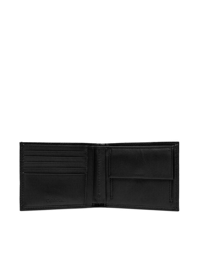 Calvin Klein Portofel Mare pentru Bărbați Calvin Klein Warmth Bifold 5Cc W/ Coin L K50K507896 Negru