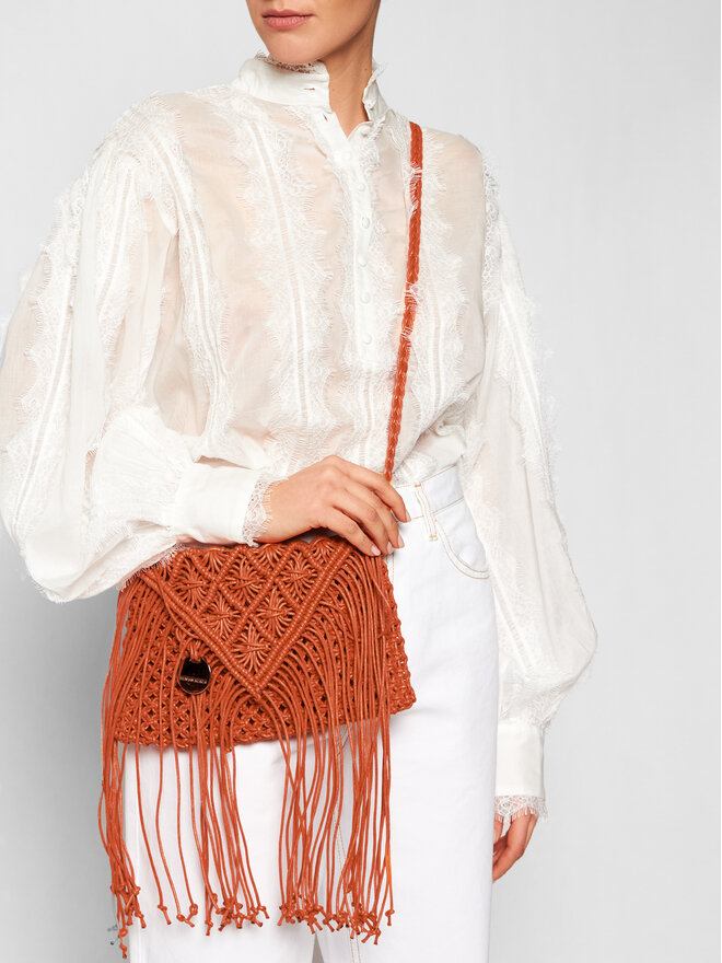 Silvian Heach Geantă Silvian Heach Handbag Sh Scisci RCP20149BO Portocaliu