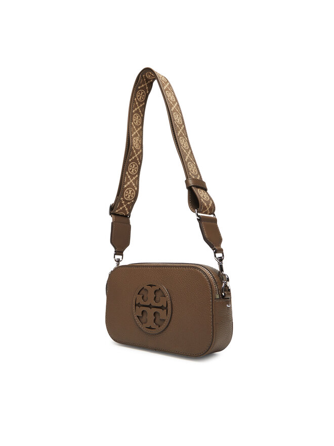 Tory Burch Τσάντα Tory Burch Mini Miller Crossbody 171955 Καφέ