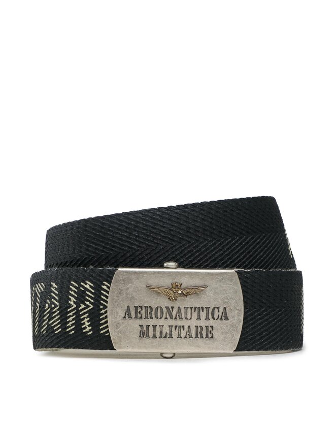 Aeronautica Militare Ζώνη Ανδρική Aeronautica Militare 231CI292CT3108 Μαύρο