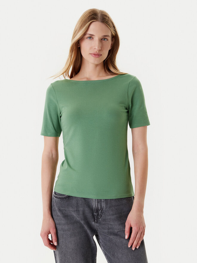 United Colors Of Benetton United Colors Of Benetton Camiseta 3FJHD109K Verde Slim Fit