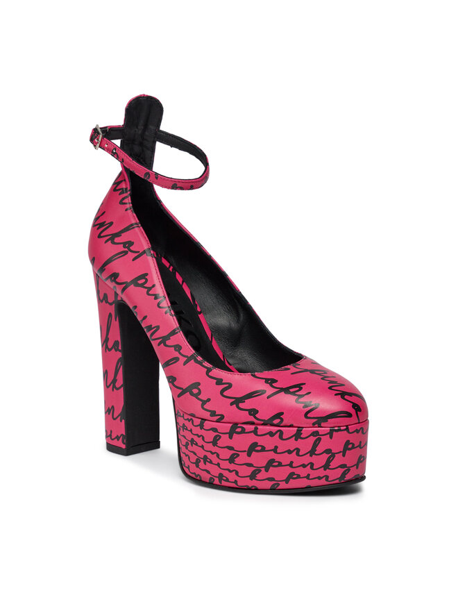 PINKO Pantofi pumps Pinko Puccini Mary Jane Platform Al 23-24 BLKS1 102011 A1D2 Roz
