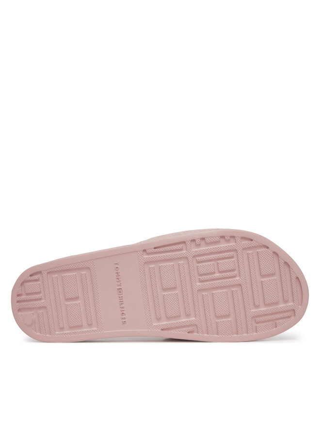 Tommy Hilfiger Šľapky Tommy Hilfiger Th Monogram Poolside FW0FW08525 Ružová