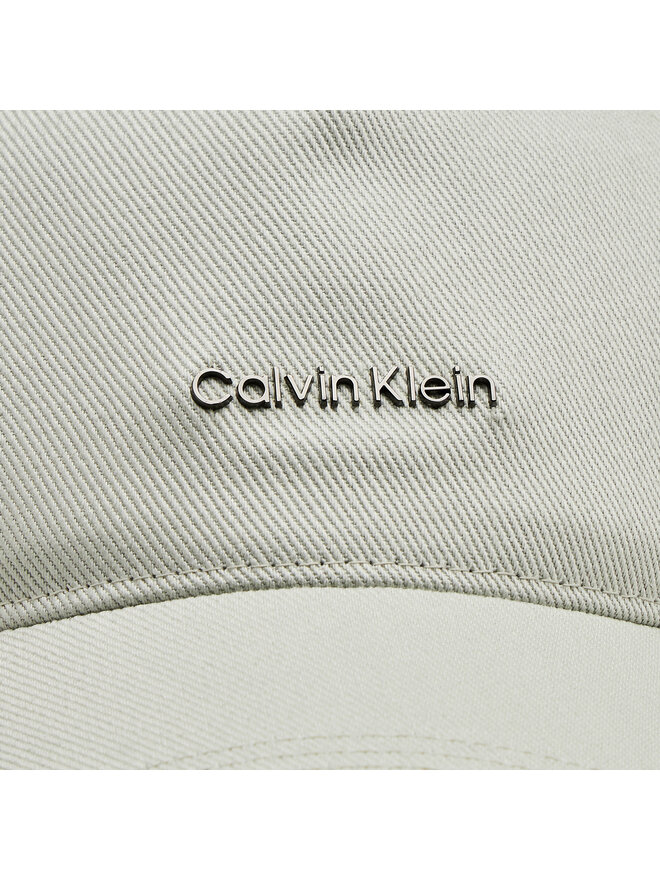Calvin Klein Шапка с козирка Calvin Klein Elevated Softs K60K611905 Сив