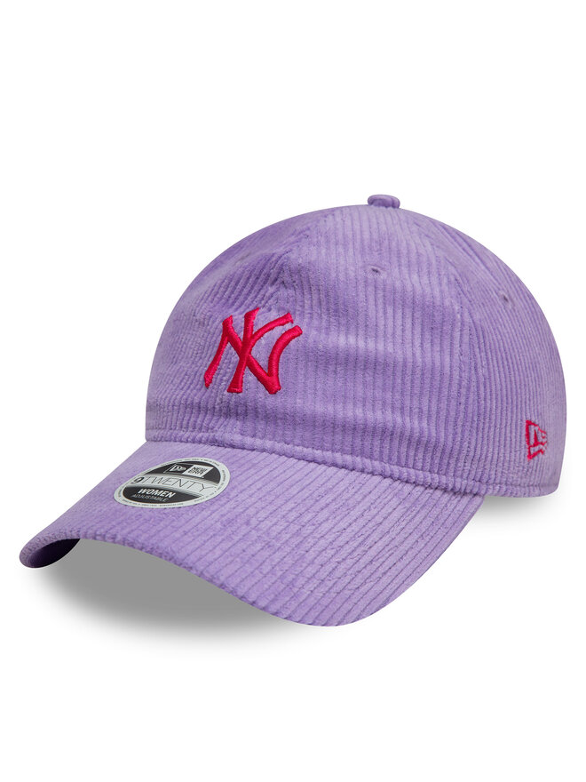 New Era Шапка с козирка New Era New York Yankees Cord 9Twenty 60595365 Виолетов