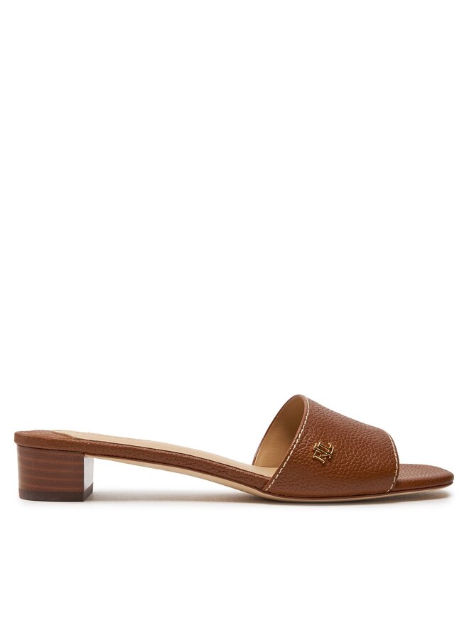 LAUREN RALPH LAUREN Klapki Lauren Ralph Lauren 802925259003 Brązowy