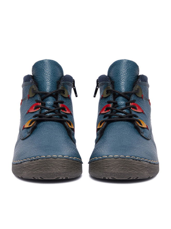 Rieker Schnürschuhe Rieker CEO-52544-14 Blau