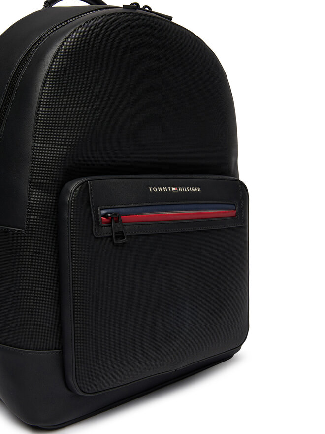 Tommy Hilfiger Rucksack Tommy Hilfiger Th Foundation Backpack AM0AM14155 Schwarz