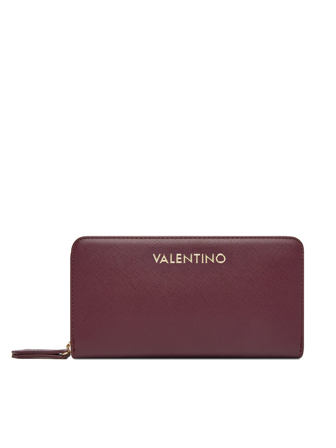 Valentino Cartera grande para mujer Valentino Zero Pre VPS7B3155 Guinda/burdeos