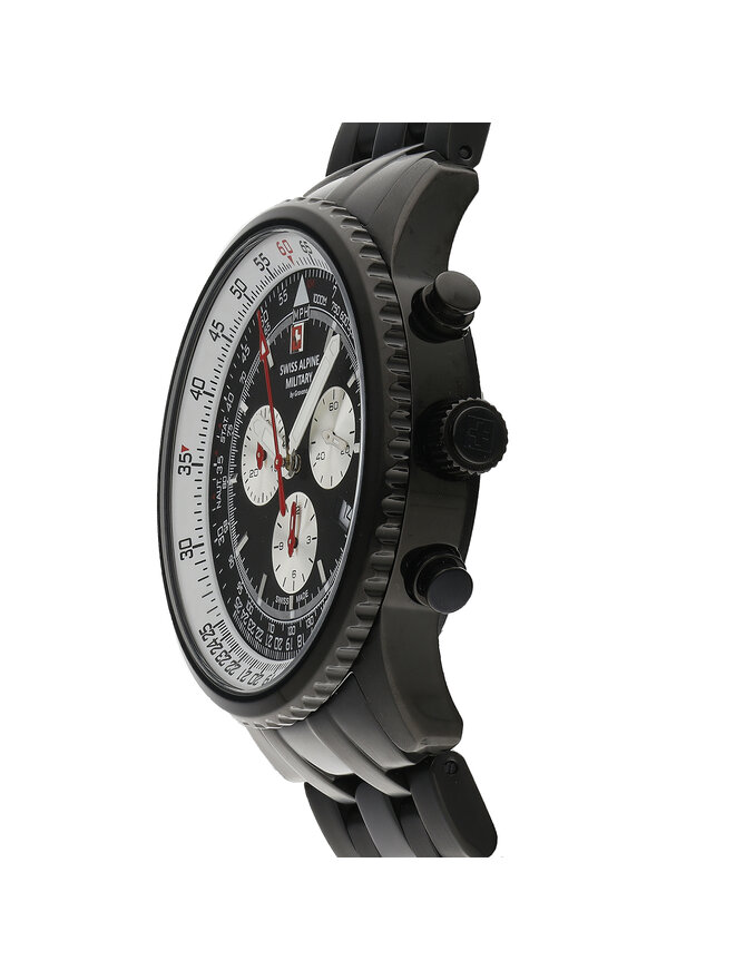 Swiss Alpine Military Pulkstenis Swiss Alpine Military 7078.9177 Melns