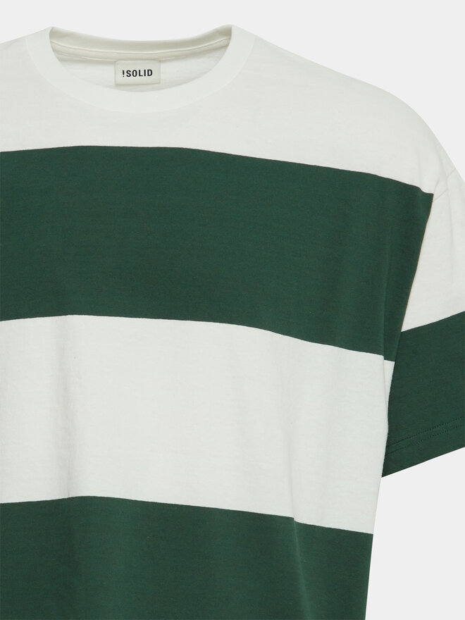 Solid Solid Camiseta Ijam 21108144 Verde Regular Fit