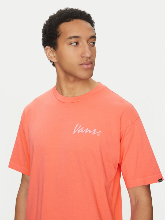 Vans Vans Marškinėliai 66 Baked VN000NTS Rožinė Loose Fit