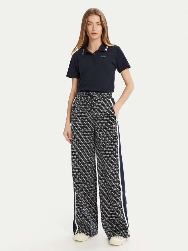 Guess Guess Pólóing V5GP06 KCOK1 Sötétkék Slim Fit