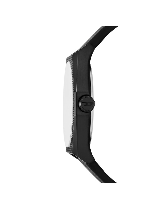Diesel Conjunto de reloj y pulsera Diesel Double Scraper DZ2210SET Negro