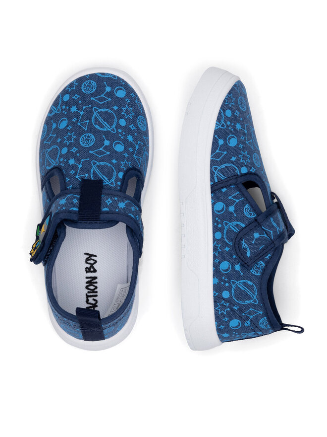 Action Boy Pantofole Action Boy CF3009-1 Blu scuro
