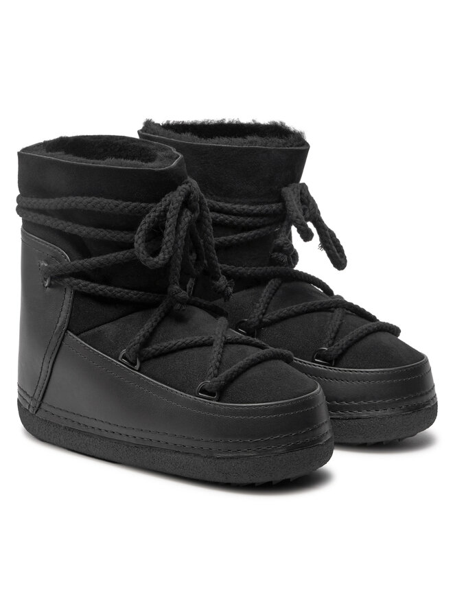 Inuikii Sniega zābaki Inuikii Classic Wedge 75101-008 Melns