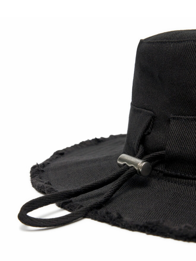 JACQUEMUS Hut JACQUEMUS 213AC002 Schwarz