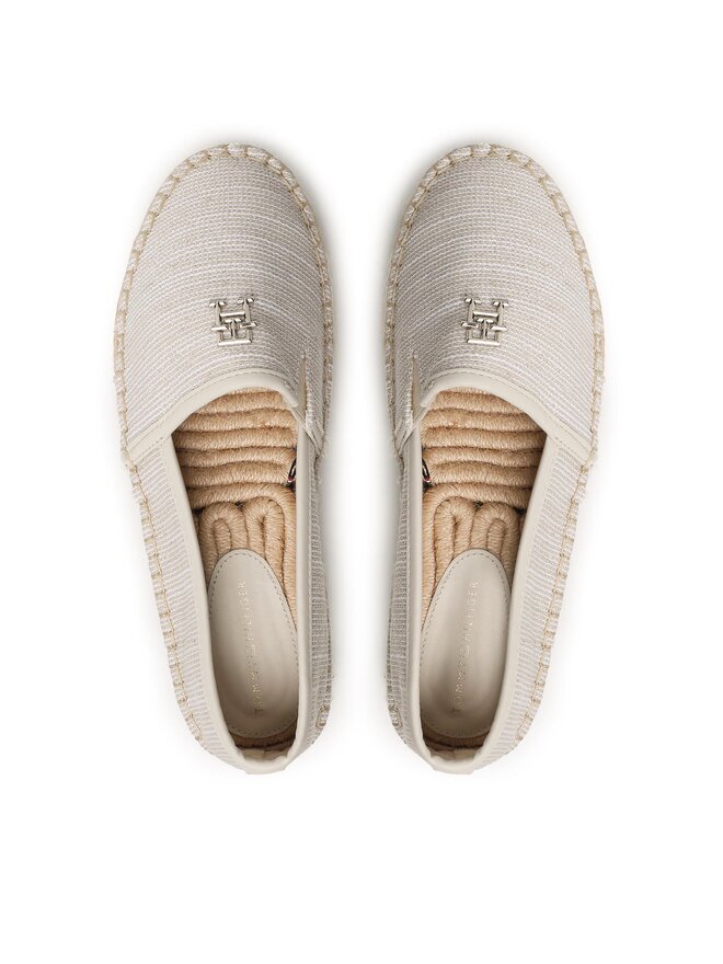Tommy Hilfiger Espadrilles Tommy Hilfiger Th Woven Espadrille FW0FW07343 Beige