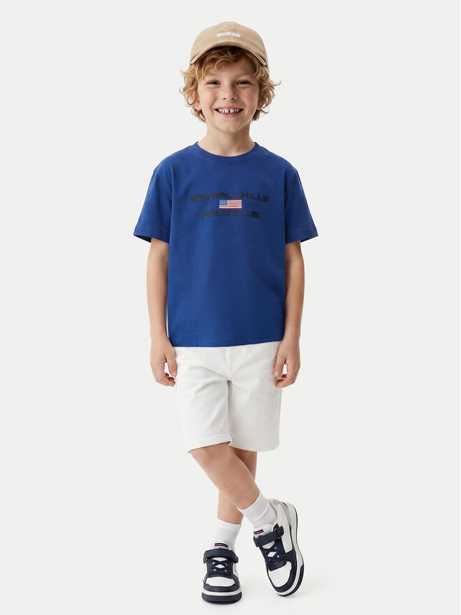 Beverly Hills Polo Club Beverly Hills Polo Club Футболка P-SS26B-TS0132 Голубий Regular Fit