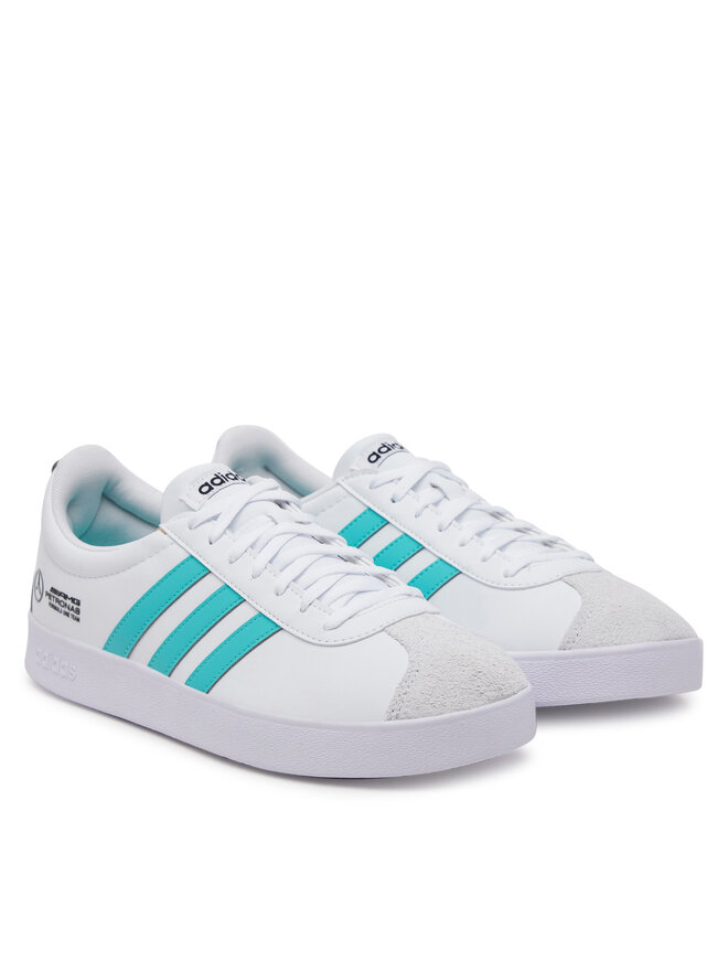 adidas Sneakersy adidas Mercedes - AMG Petronas Formula One Team Vl Court Base Trainers JR1069 Biały